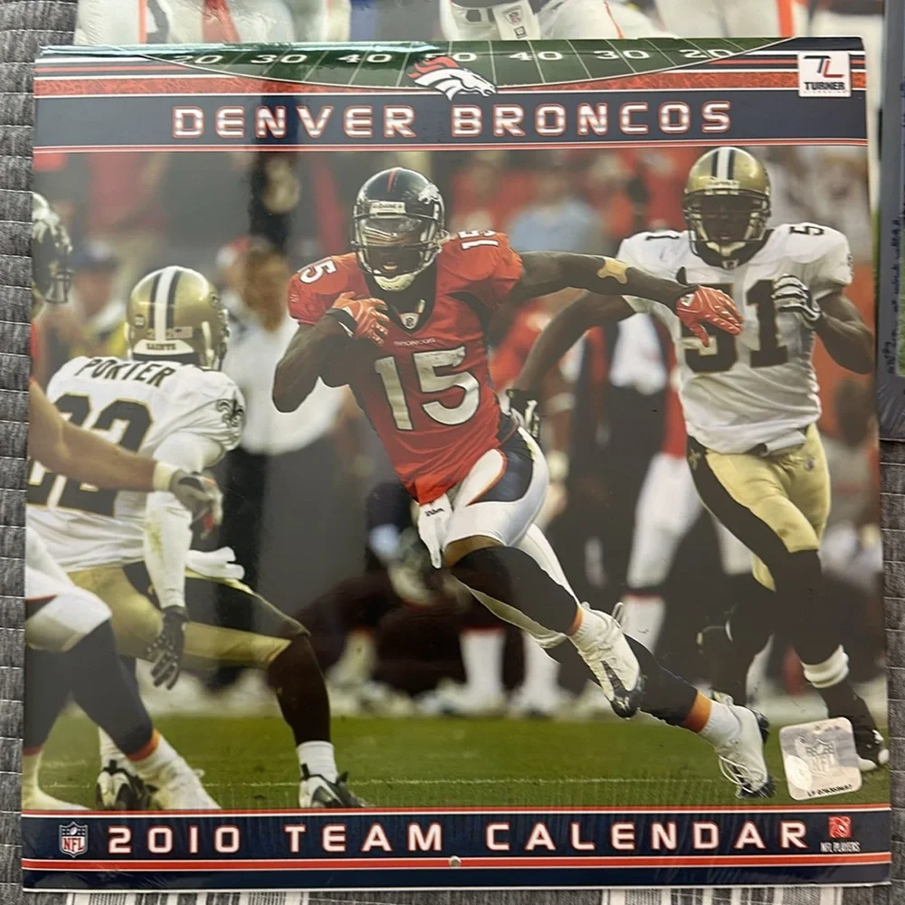 Denver bronco team calendars